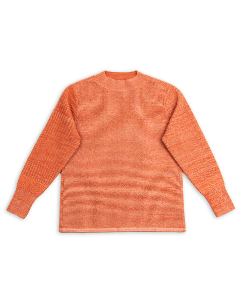 New Thermal Knit Cotton Sweater on sale