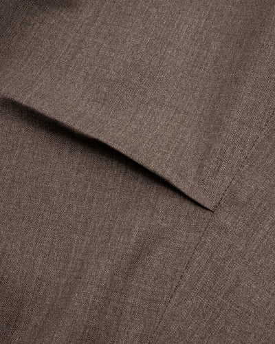 MotivMfg Mod. Kinetic Trousers - Dark Natural Optim Wool - Standard & Strange