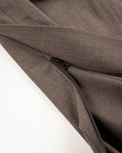 MotivMfg Mod. Kinetic Trousers - Dark Natural Optim Wool - Standard & Strange