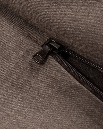 MotivMfg Mod. Kinetic Trousers - Dark Natural Optim Wool - Standard & Strange