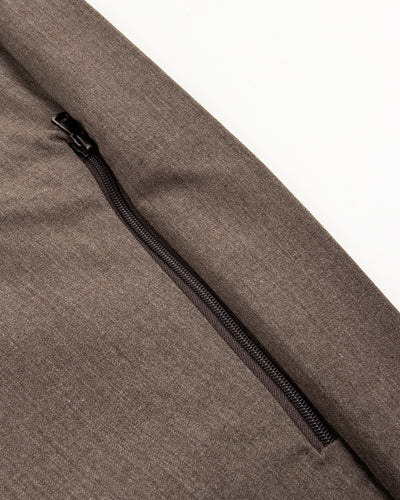 MotivMfg Mod. Kinetic Trousers - Dark Natural Optim Wool - Standard & Strange