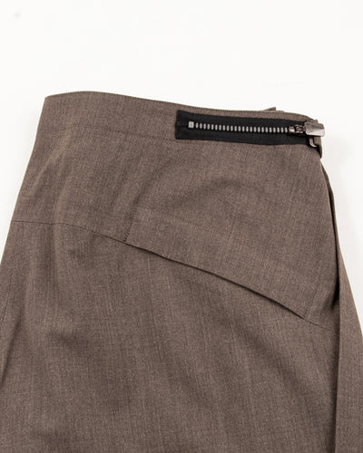 MotivMfg Mod. Kinetic Trousers - Dark Natural Optim Wool - Standard & Strange