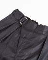 MotivMfg Oblique Shorts - High Twist Tussah Silk Twill/Midnight - Standard & Strange
