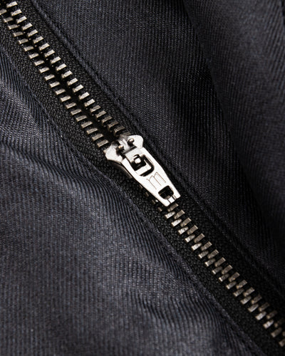 MotivMfg Oblique Shorts - High Twist Tussah Silk Twill/Midnight - Standard & Strange
