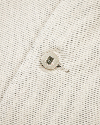 MotivMfg Peak Lapel Lounge Jacket - Natural Tailorable Denim - Standard & Strange