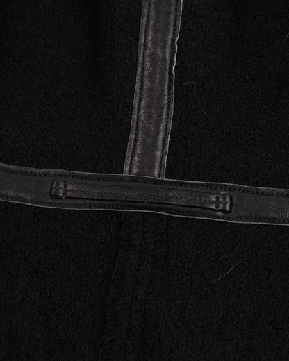 MotivMfg Pilgrimage Hoodie - Black Wool Boucle Knit - Standard & Strange