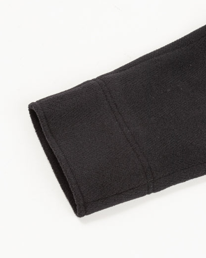 MotivMfg Platica Peacoat - Black Mallelieus Vintage Velour Overcoating - Standard & Strange