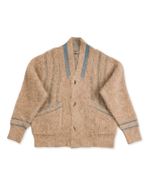 MotivMfg Soviet Felt Cardigan Coat - Khaki - Standard & Strange