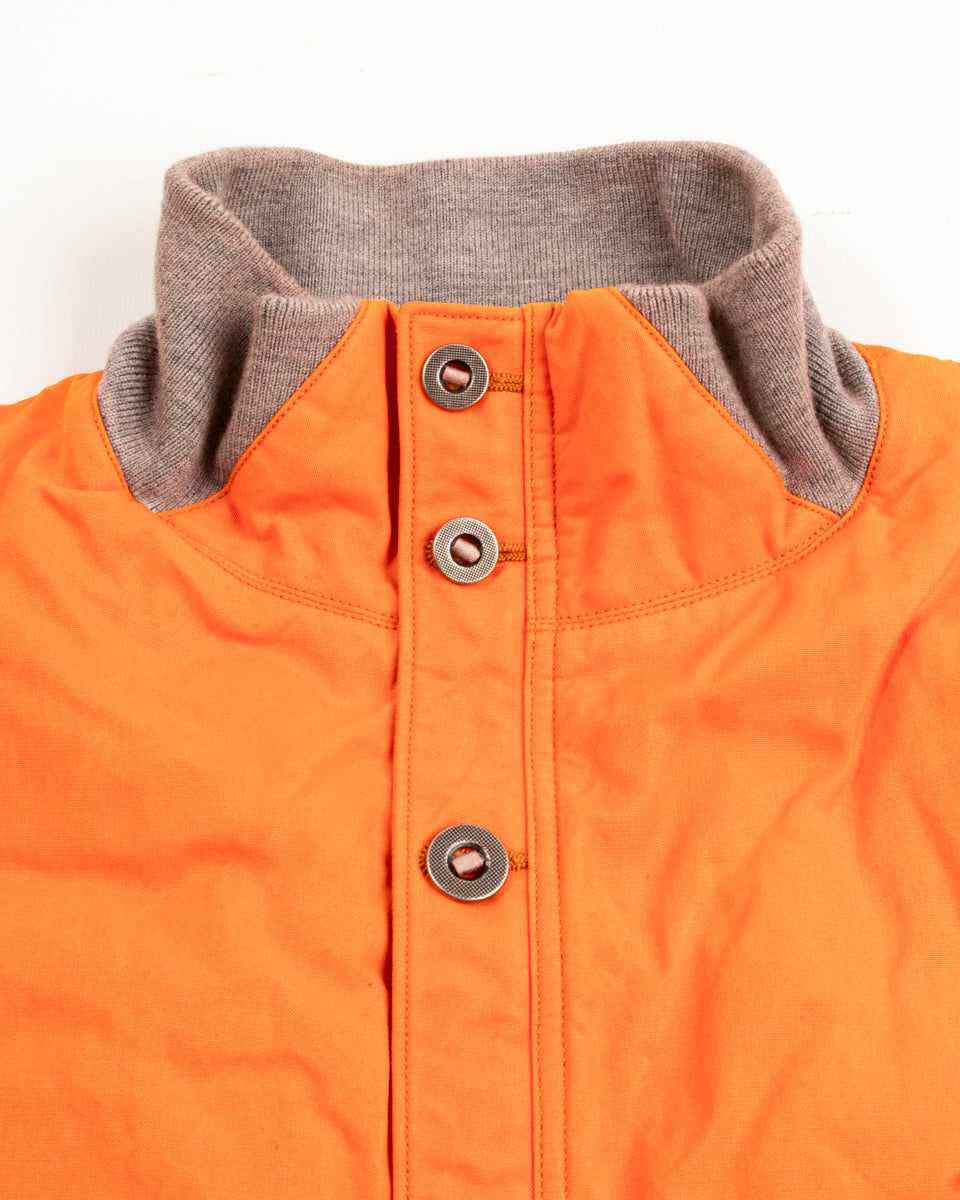 MotivMfg Vector Bomber Jacket - Lava Halley Stevenson "Military Finish" Waxed Cotton - Standard & Strange