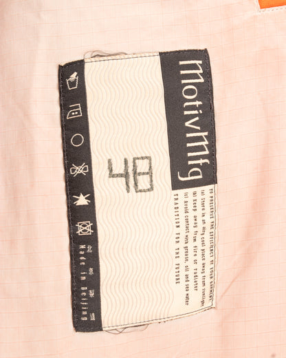 MotivMfg Vector Bomber Jacket - Lava Halley Stevenson "Military Finish" Waxed Cotton - Standard & Strange