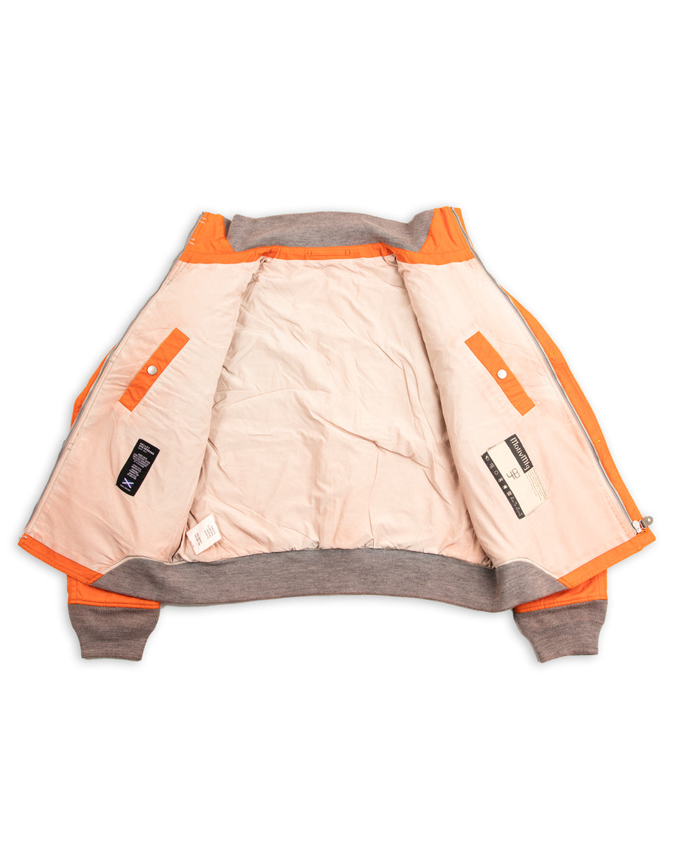 MotivMfg Vector Bomber Jacket - Lava Halley Stevenson "Military Finish" Waxed Cotton - Standard & Strange