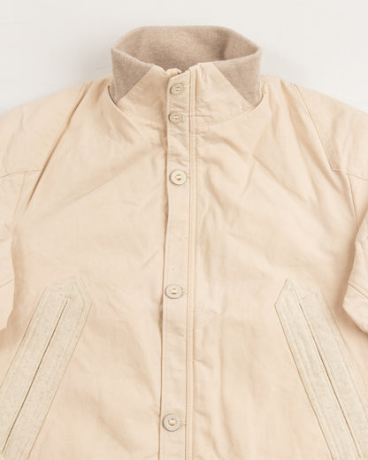 MotivMfg Vector Bomber Jacket Halley Stevenson "Military Finish" - Natural Waxed Cotton - Standard & Strange