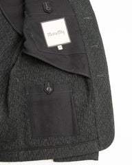 MotivMfg Work Sack Jacket - Forest Lovat Crepe Twist Sporting Tweed - Standard & Strange