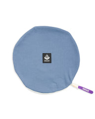 Mountain Research Circle Cushion - White/Sax - Standard & Strange