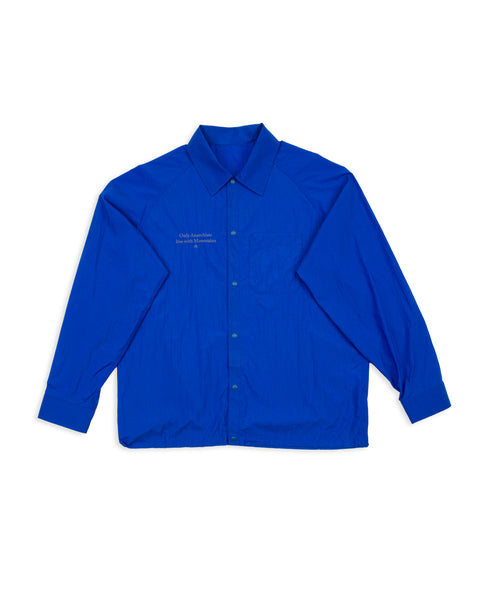 Mountain Research Coach Shirt - Blue - Standard & Strange