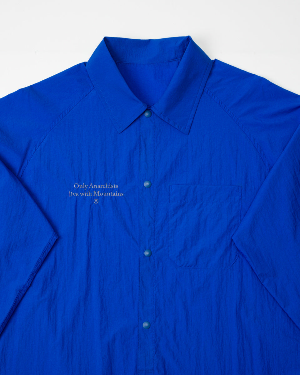 Mountain Research Coach Shirt - Blue – Standard & Strange