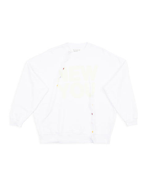 Mountain Research Marble Sweat - White L/XL - Standard & Strange