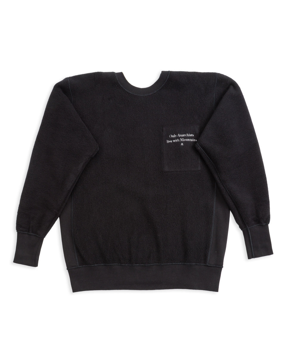 Mountain Research Black 4Days Sweatshirt - Black - Standard & Strange