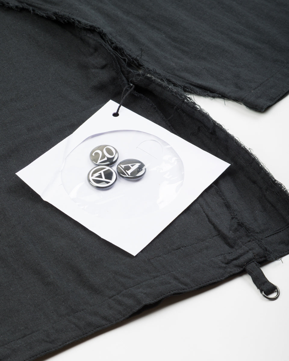 Mountain Research Gauze Muslin Shirt - Black Medium - Standard & Strange