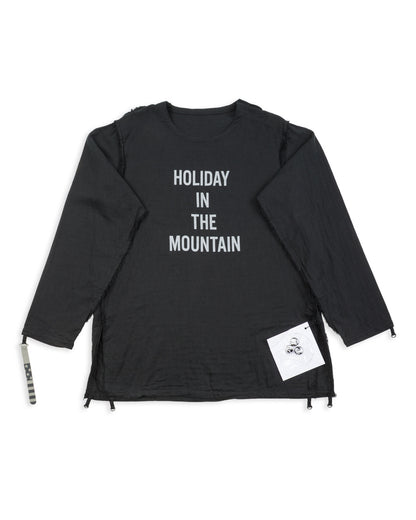 Mountain Research Gauze Muslin Shirt - Black Medium - Standard & Strange