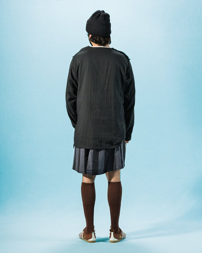 Mountain Research Gauze Muslin Shirt - Black Medium - Standard & Strange