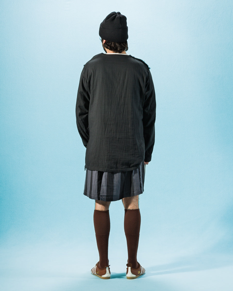 Mountain Research Gauze Muslin Shirt - Black Medium - Standard & Strange