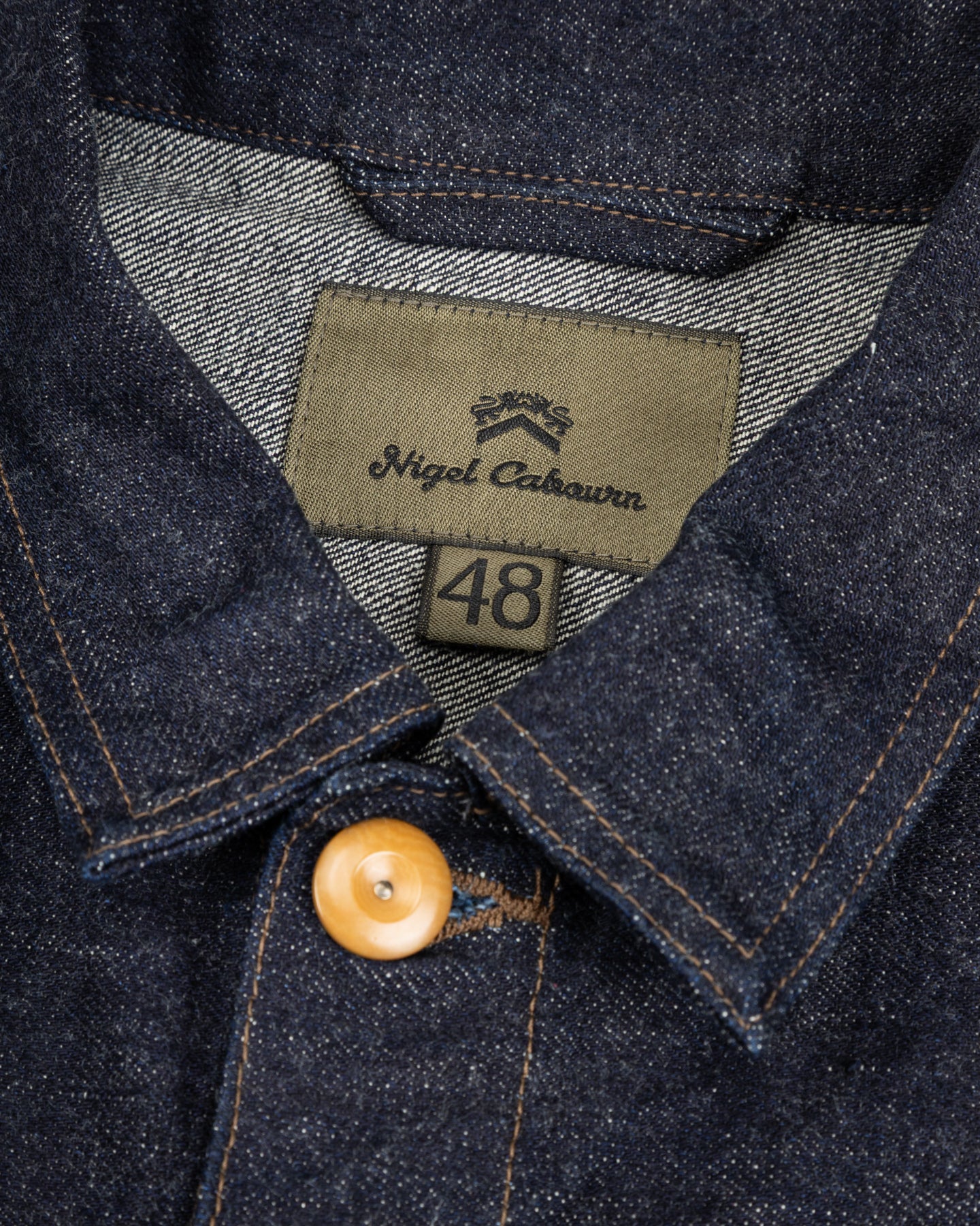 ジャケット・アウター Nigel Cabourn Indigo Dyeing Hunting JKT 40s Denim Jacket - 12.5 oz Indigo – Standard & Strange