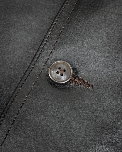 A-1 Jacket - Black Teacore Horsehide