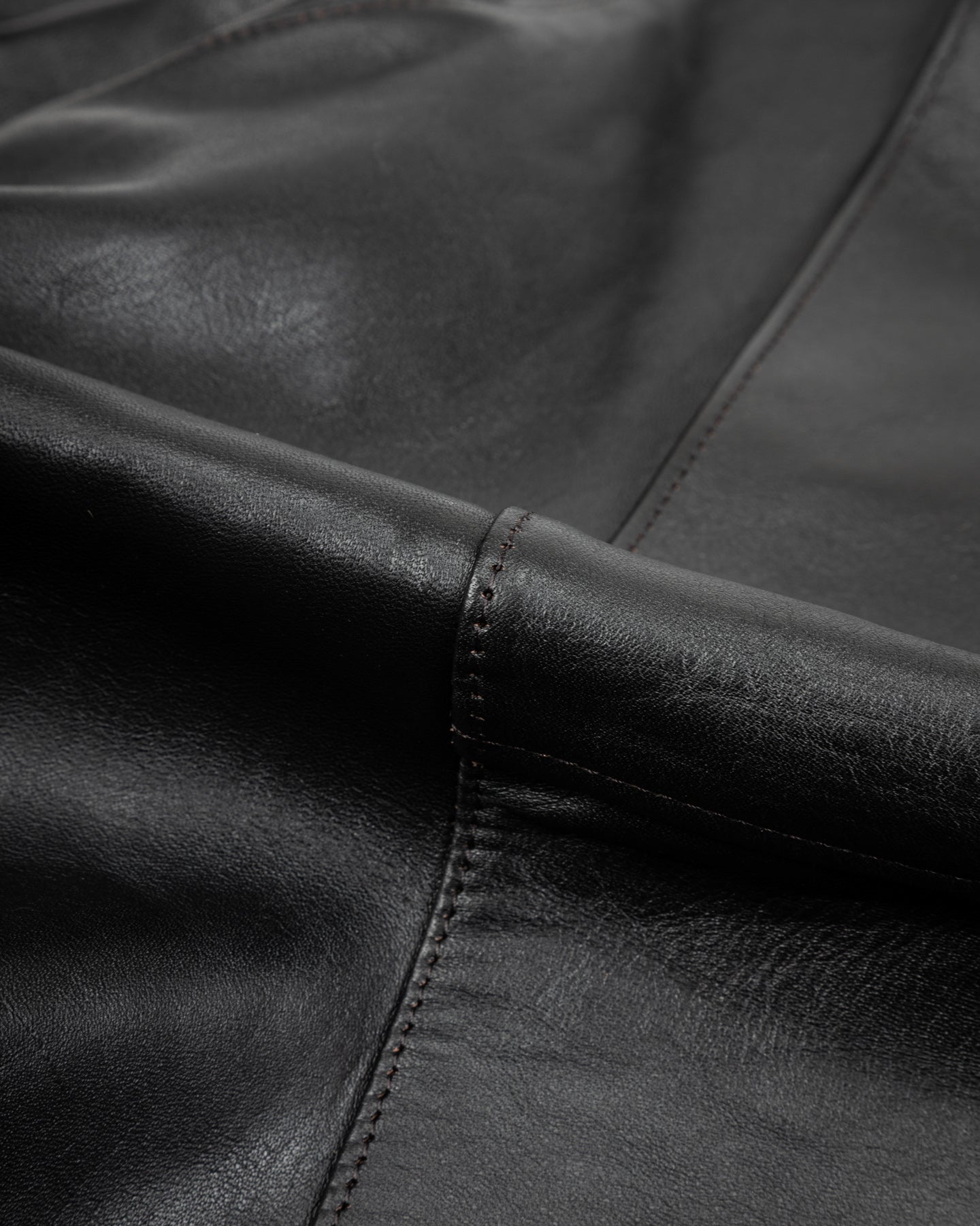 A-1 Jacket - Black Teacore Horsehide