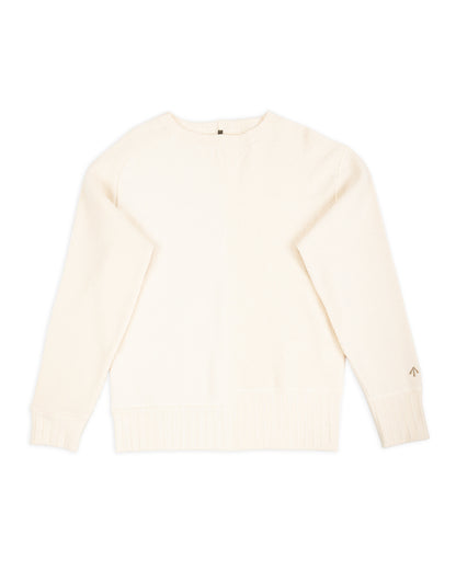 Army Crew L/S - Ivory Jersey Mix