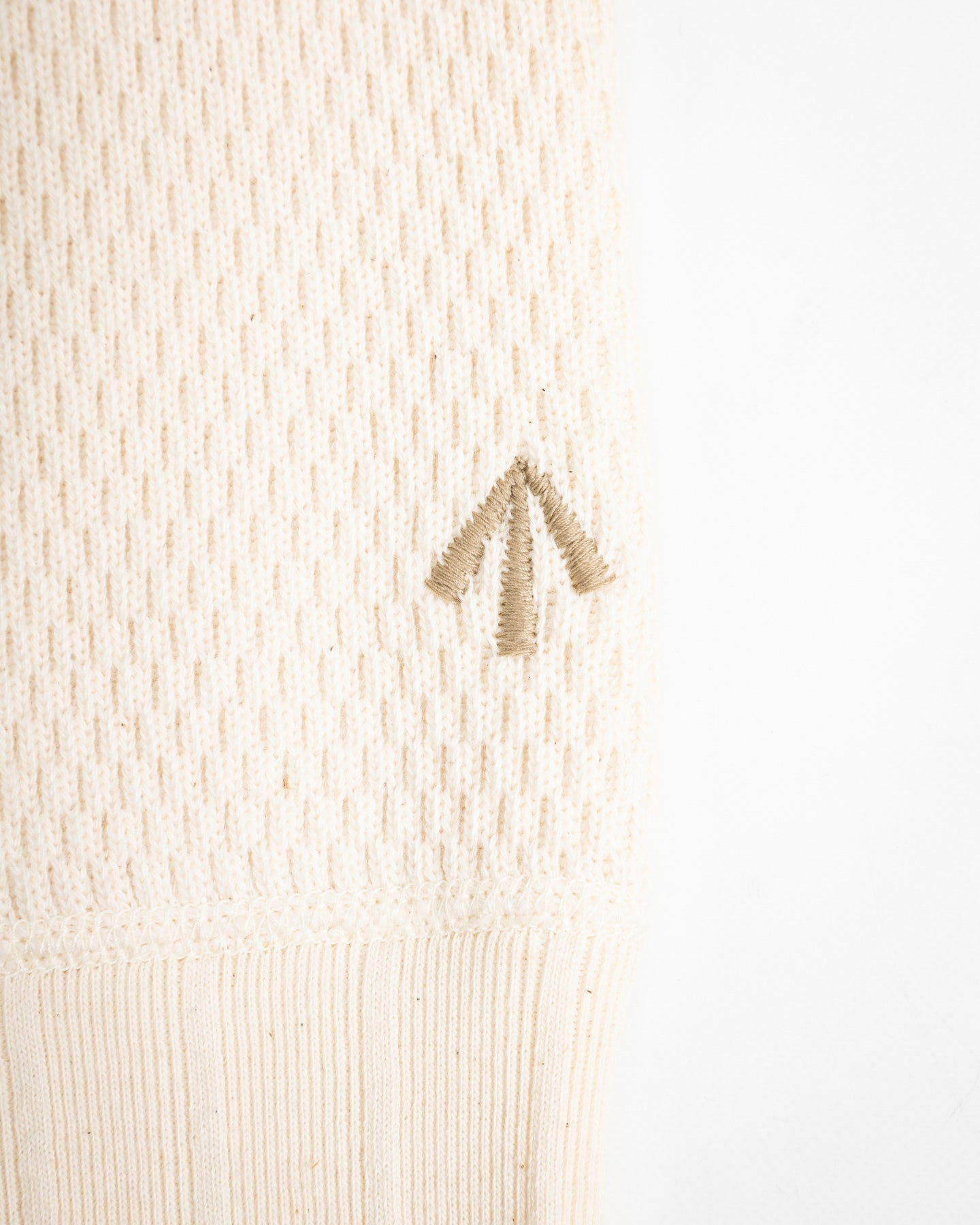 Army Crew L/S - Ivory Jersey Mix