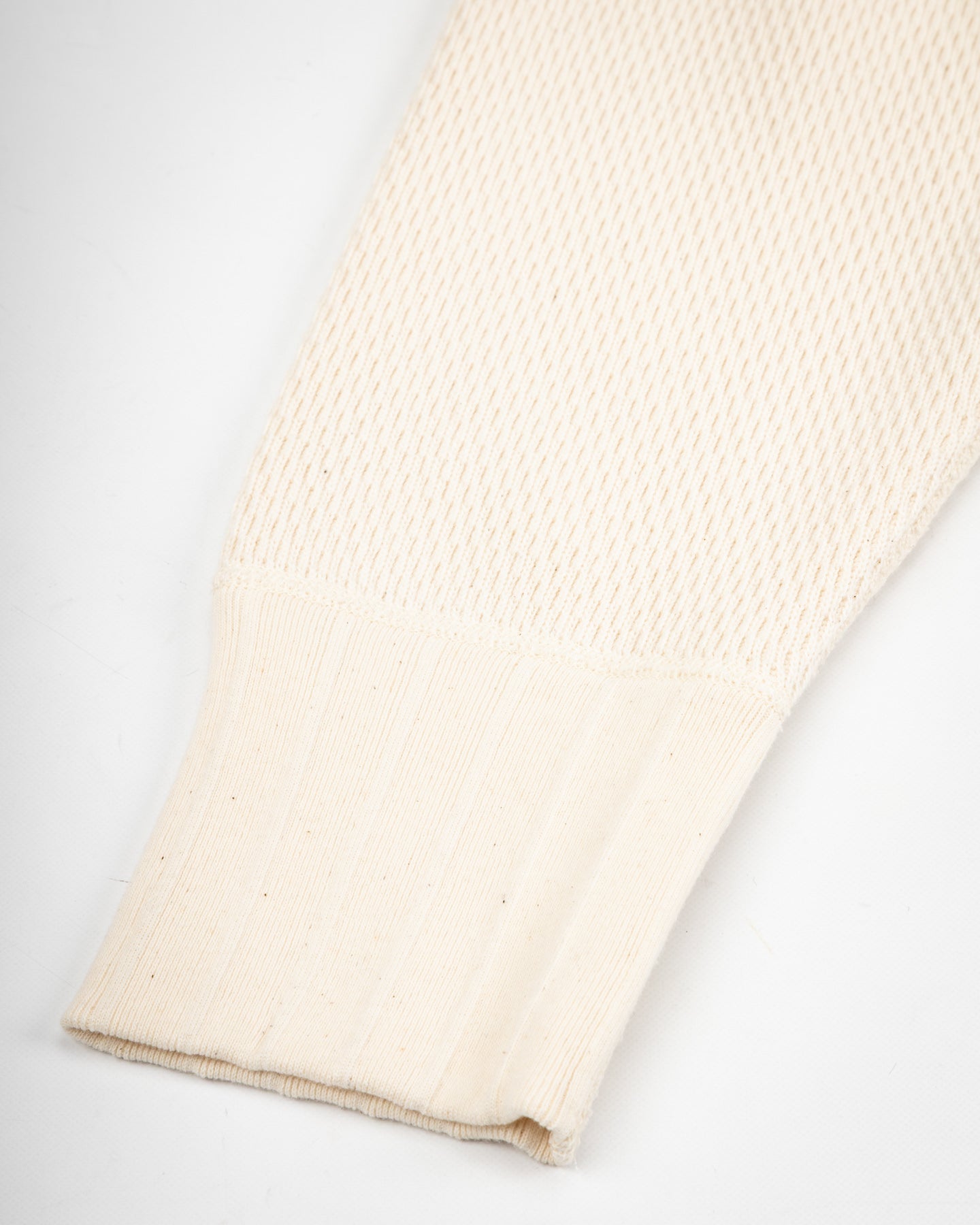 Army Crew L/S - Ivory Jersey Mix