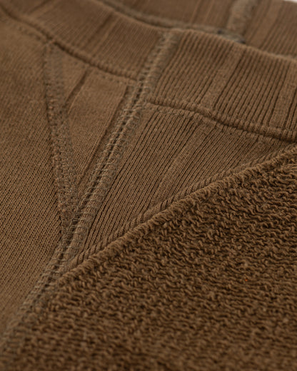 Nigel Cabourn Army Crew Sweatshirt - Dark Green Jersey Mix - Standard & Strange