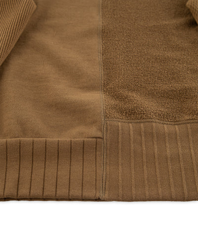 Nigel Cabourn Army Crew Sweatshirt - Dark Green Jersey Mix - Standard & Strange