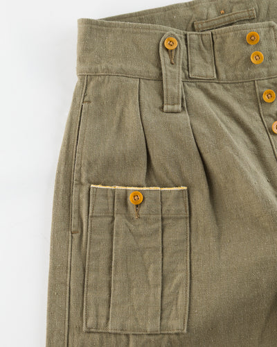 Nigel Cabourn British Army Pant Loose Denim - Green - Standard & Strange