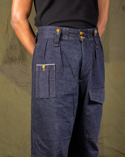 Nigel Cabourn British Army Pant Loose Denim - Indigo - Standard & Strange