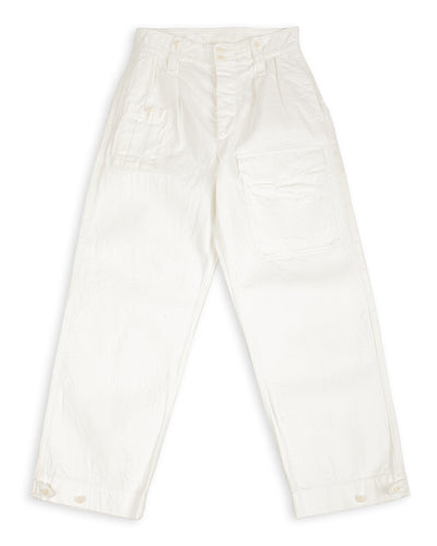 British Army Pant Loose Denim - Off-White
