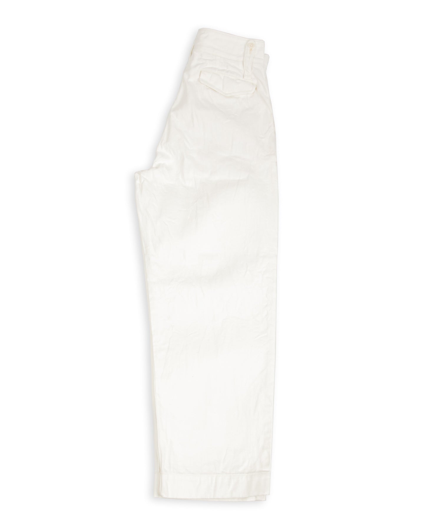 British Army Pant Loose Denim - Off-White