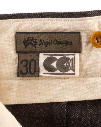 Nigel Cabourn CC22 Work Pant - Charcoal Hemp Twill - Standard & Strange