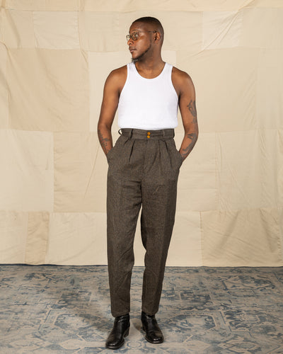 Nigel Cabourn CC22 Work Pant - Charcoal Hemp Twill - Standard & Strange