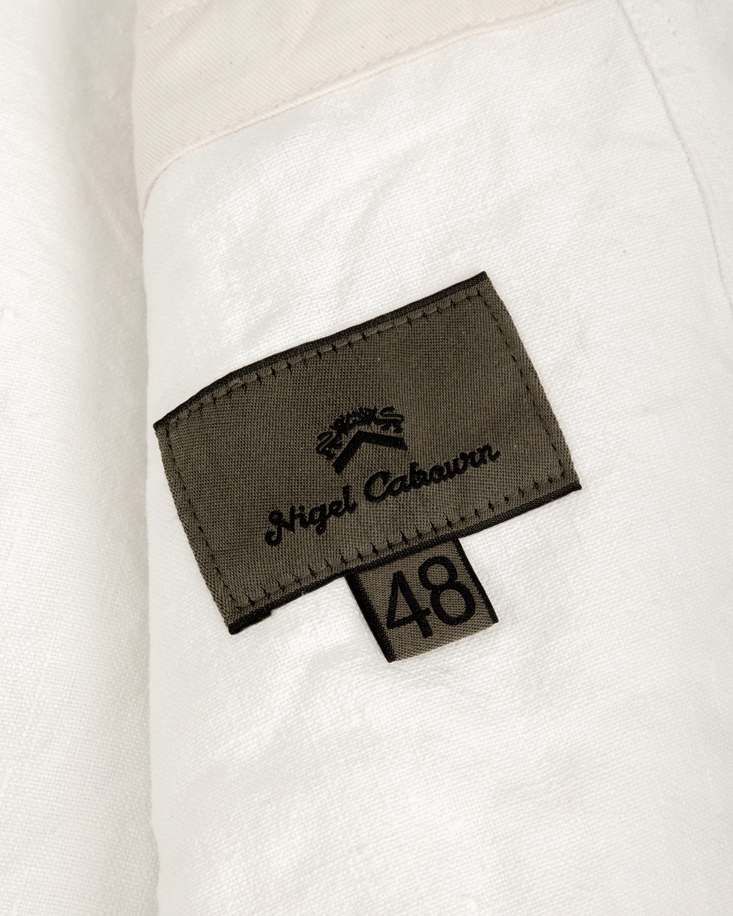 French Work Jacket - Off-White Hemp Canvas