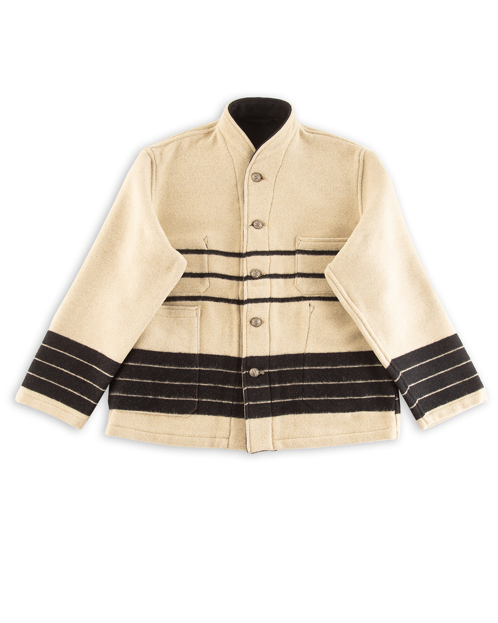 Nigel Cabourn Mountaineer Blanket Jacket - Ivory – Standard & Strange