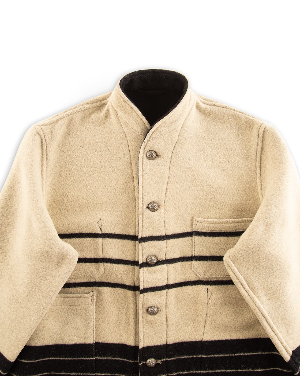 Nigel Cabourn Mountaineer Blanket Jacket - Ivory - Standard & Strange