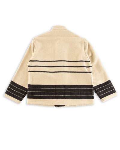 Nigel Cabourn Mountaineer Blanket Jacket - Ivory - Standard & Strange