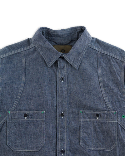 Nigel Cabourn New Medical Shirt - Indigo - Standard & Strange
