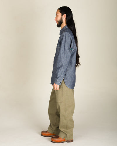 Nigel Cabourn New Medical Shirt - Indigo - Standard & Strange