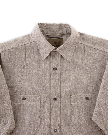 Nigel Cabourn New Medical Shirt - Salt & Pepper - Standard & Strange