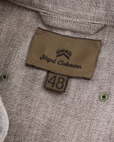 Nigel Cabourn New Medical Shirt - Salt & Pepper - Standard & Strange