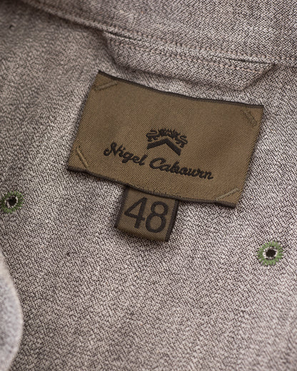 Nigel Cabourn New Medical Shirt - Salt & Pepper - Standard & Strange