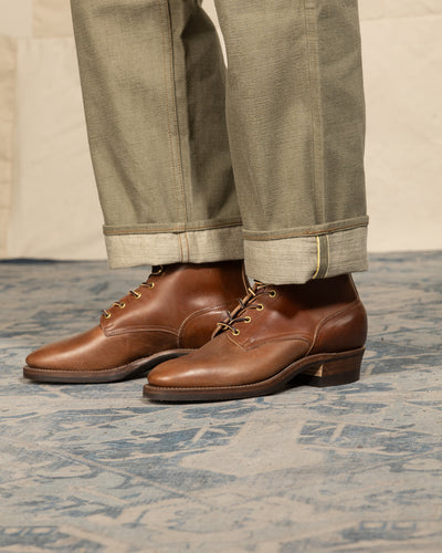 Nigel Cabourn Railman Denim Pant - Green - Standard & Strange